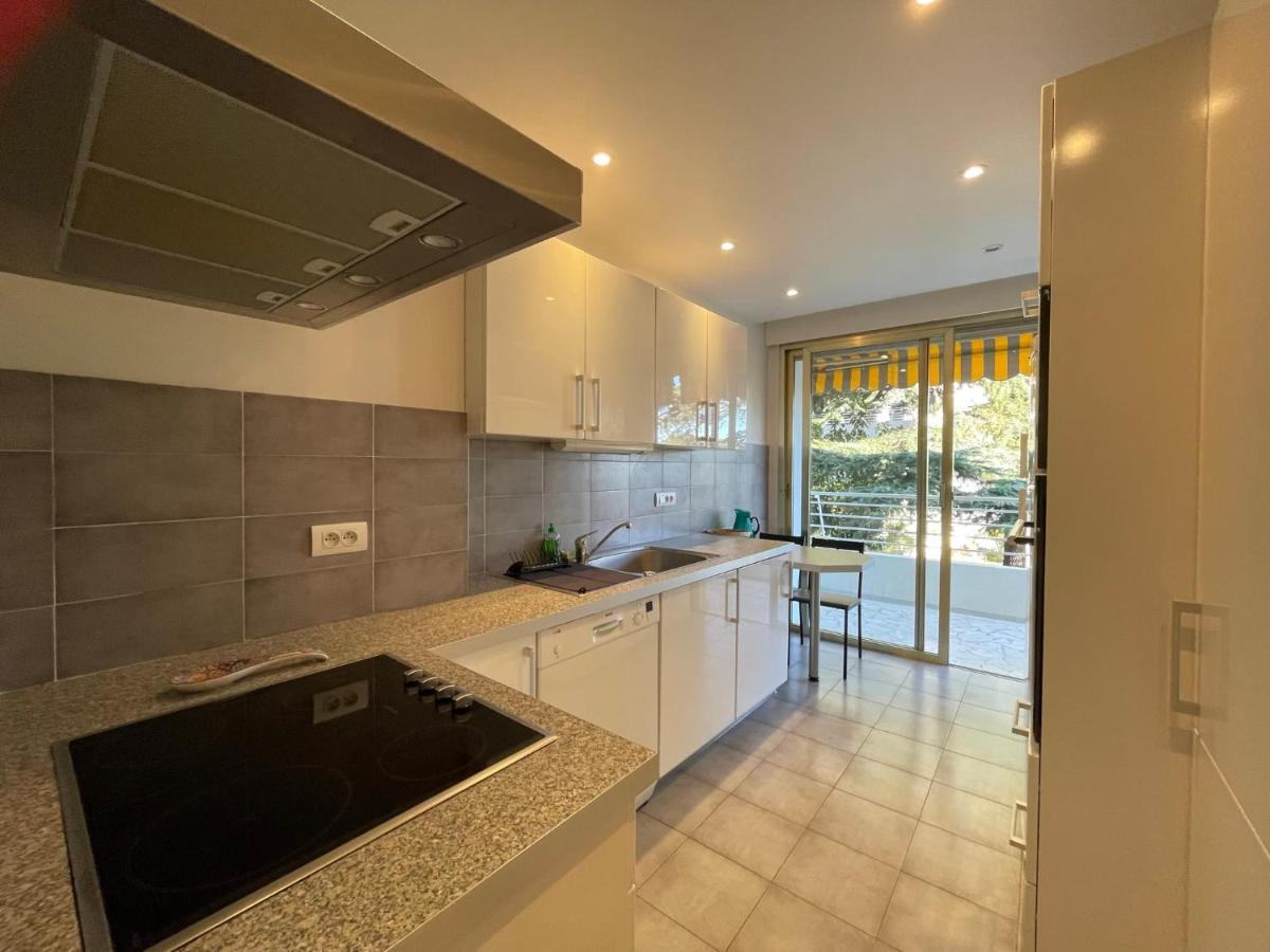 C012-Appartement Confortable Avec Piscine, Tennis Et Grand Parc Cannes Esterno foto