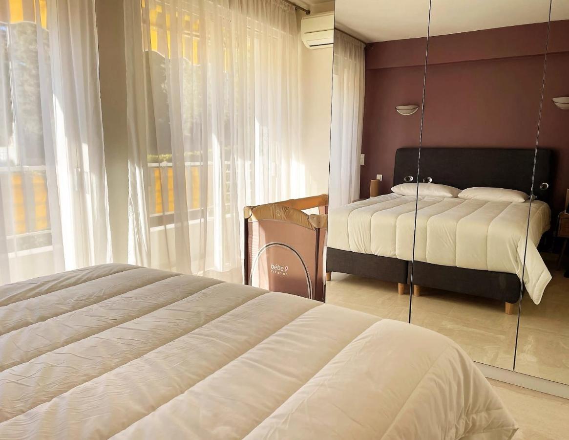 C012-Appartement Confortable Avec Piscine, Tennis Et Grand Parc Cannes Esterno foto