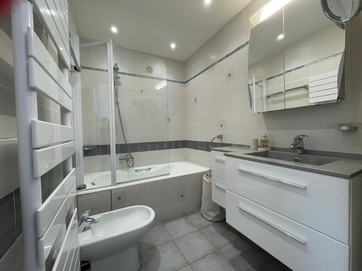 C012-Appartement Confortable Avec Piscine, Tennis Et Grand Parc Cannes Esterno foto