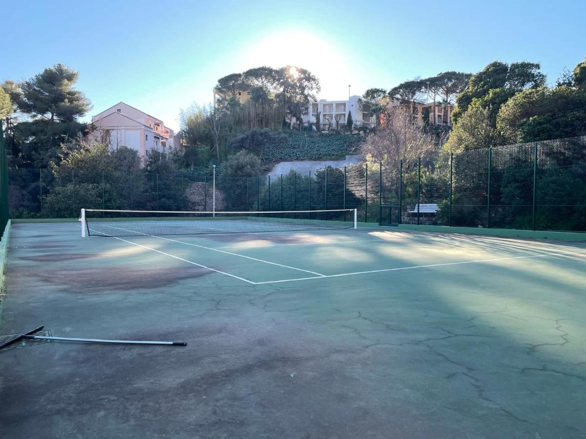 C012-Appartement Confortable Avec Piscine, Tennis Et Grand Parc Cannes Esterno foto