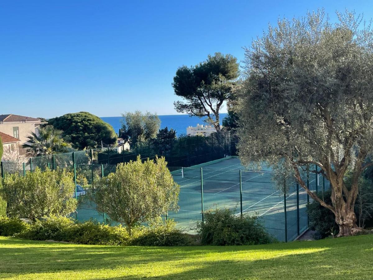 C012-Appartement Confortable Avec Piscine, Tennis Et Grand Parc Cannes Esterno foto