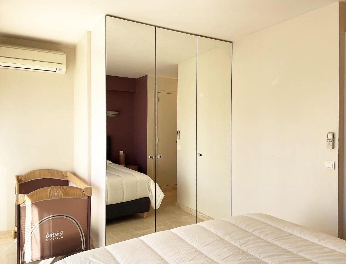 C012-Appartement Confortable Avec Piscine, Tennis Et Grand Parc Cannes Esterno foto