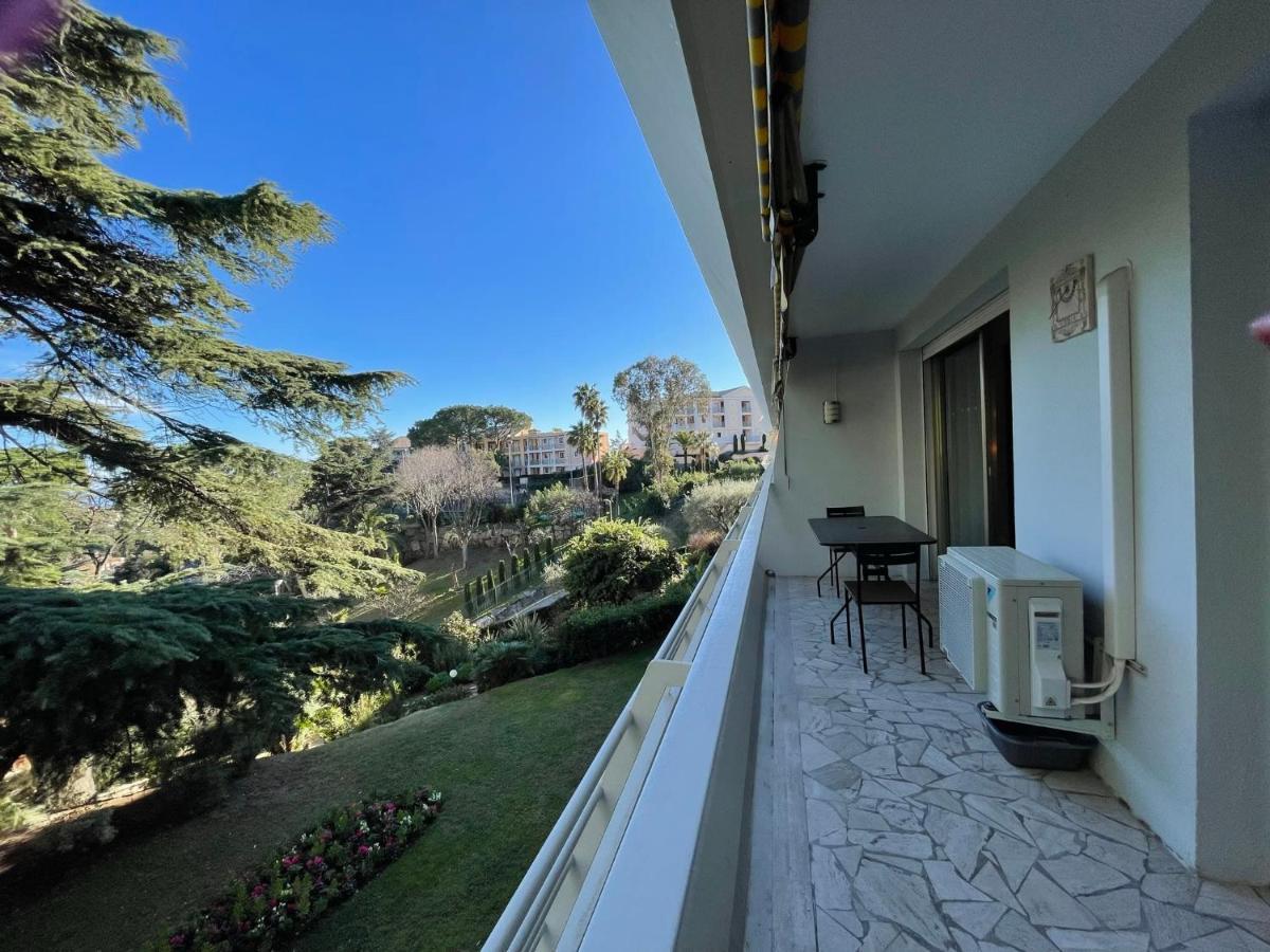 C012-Appartement Confortable Avec Piscine, Tennis Et Grand Parc Cannes Esterno foto